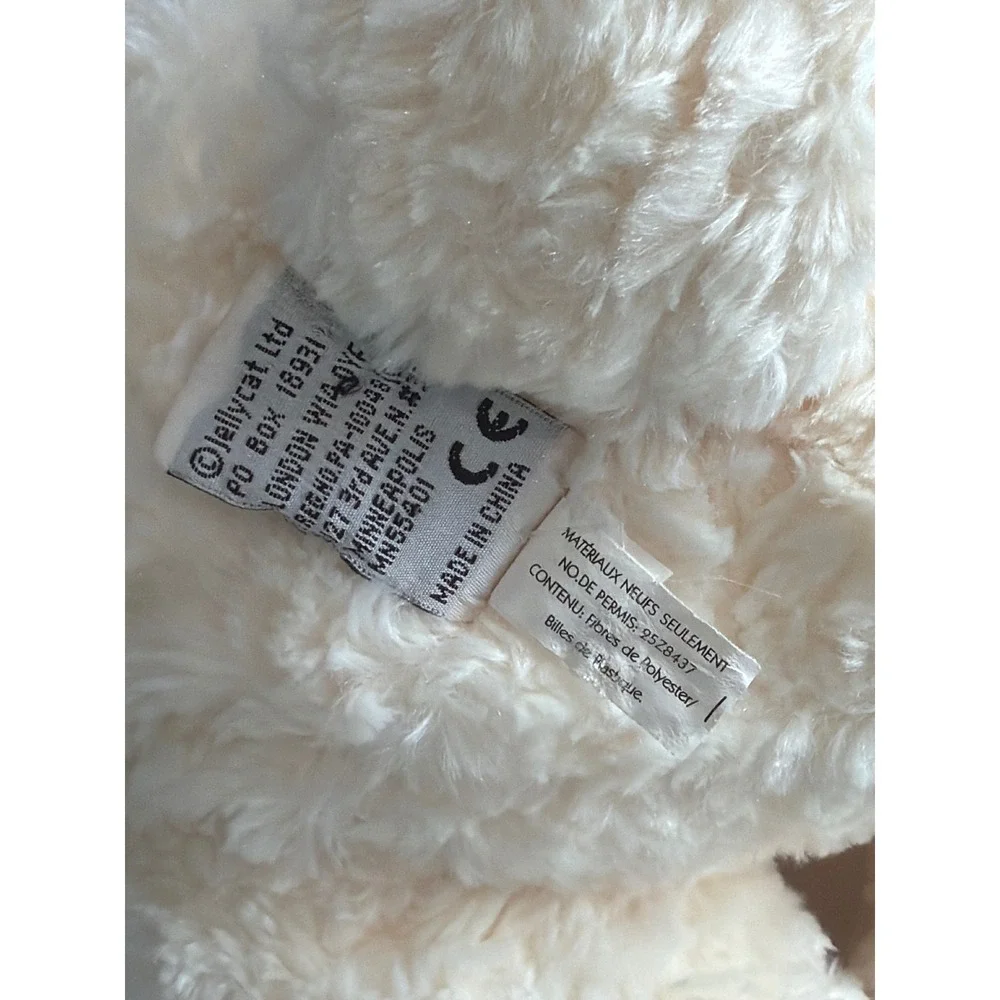 Jellycat Bashful Bunny Cream Off White Plush Stuffed Animal Large 15 inch
